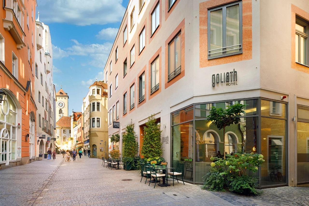 Hotel Goliath Am Dom Regensburg Eksteriør bilde